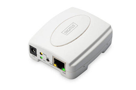 Digitus DN-13003-2 1 Port Fast Ethernet to USB 2.0 Yazıcı Paylaşım Cihazı