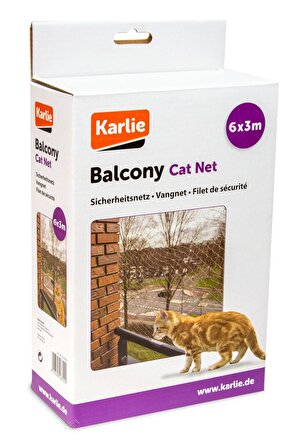 Karlie Kedi İçin Balkon Ağı 6m X 3m