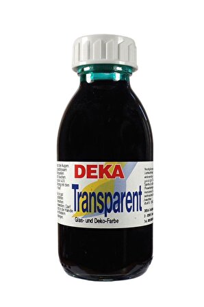 Deka Transparent Cam Boyası 125ml Türkis No:58