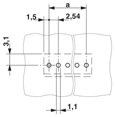 Phoenix Contact PCB klemens - MPT 0,5/ 5-2,54 Standart