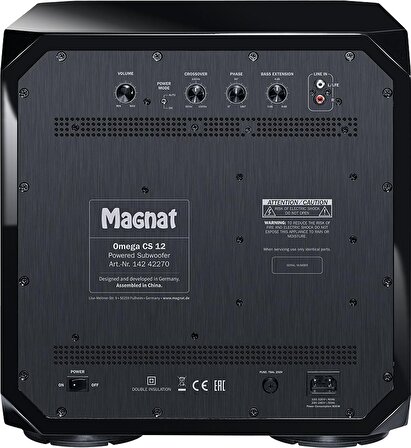 Magnat Omega CS 12 Kablolu Subwooferlı Hoparlör 