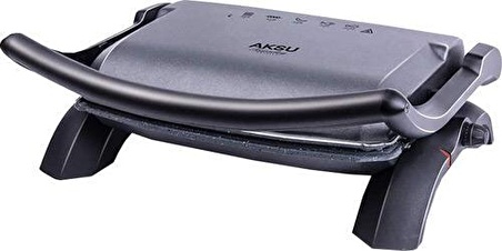 Aksu T28-E Tostadoy Eco Çıkartılabilir Plaka Alüminyum 1800 W 6 Dilim Tost Makinesi