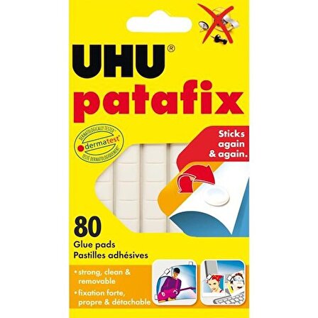 Uhu Hamur Yapıştırıcı Patafix Beyaz