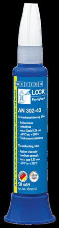 WEICON LOCK® AN 302-43 Sızdırmazlık Malzemesi 50 ml Mavi