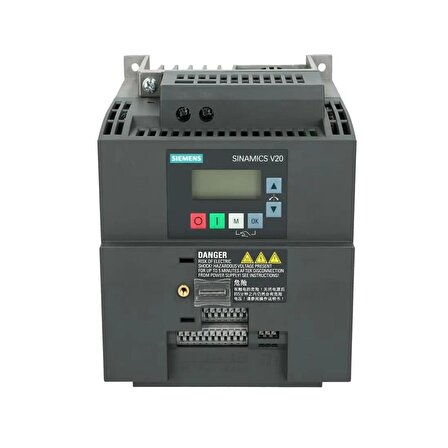 SİEMENS Sınamıcs V20 2,2 Kw Monofaze Sürücü (6Sl3210-5Bb22-2Uv1)