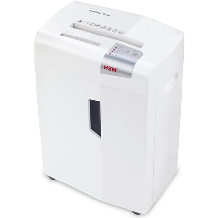 HSM SHREDSTAR X12 PRO Evrak İmha Makinesi / Kağıt Kırpma Makinesi - CD İmha Makinesi -Parçacık kesim 2x15mm - 26lt
