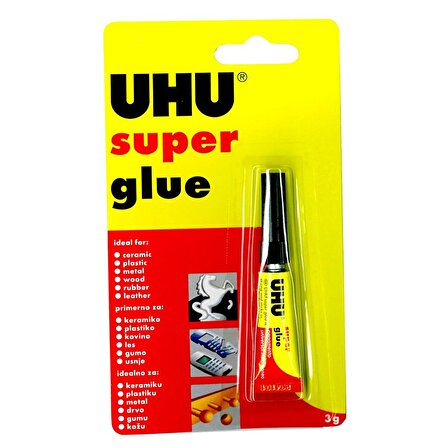 Uhu Super Glue Sıvı Japon Yapıştırıcı 3 gr 42400