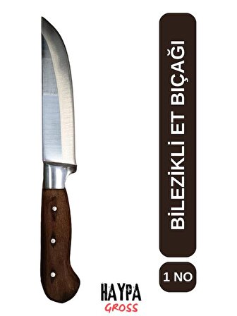 Et Doğrama Bıçağı 1 No Bilezikli Çelik