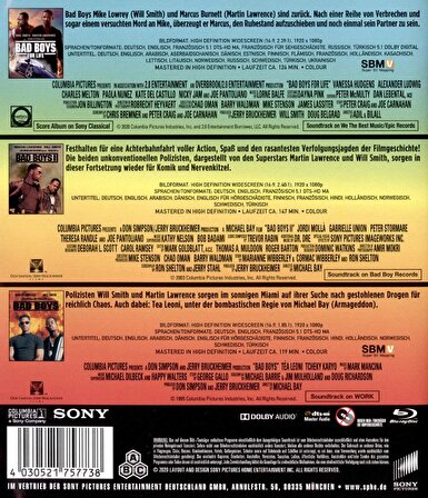  Bad Boys 1-3 (3 Blu-rays) 