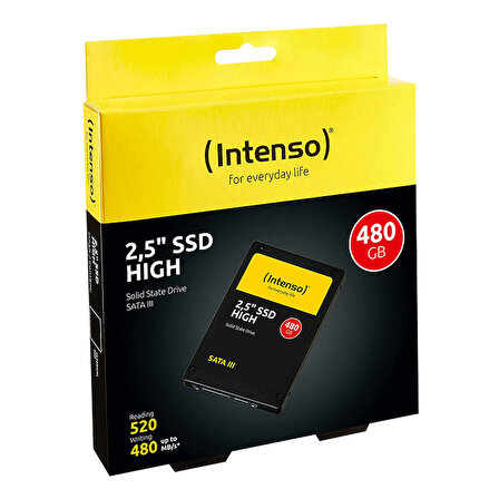 Intenso High Performance 3813450 480GB 520/480MB/s 2.5" SATA 3 SSD Disk