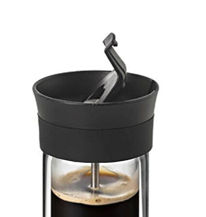 Adhoc THERMO-GLASS Çift Cam French Press Kahve Mug 300 ml 