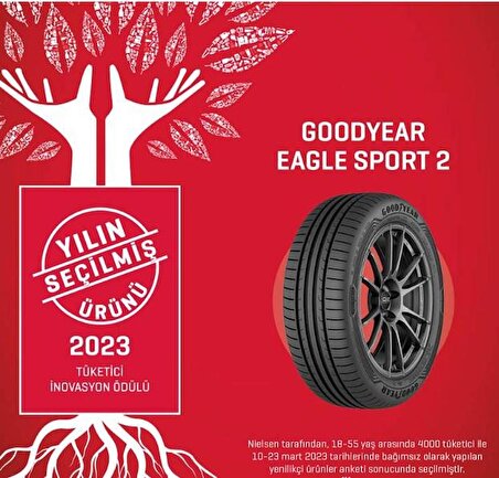Goodyear 195/65 R15 91V Eagle Sport 2 Oto Yaz Lastiği ( Üretim: 2024 )