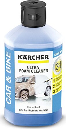 Karcher 6.295-743.0 ULTRA FOAM CLEANER 3İN1, 1L ** Şampuan