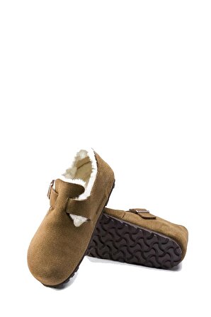 Birkenstock London Vl Shearling Kadın Sandalet 1014963