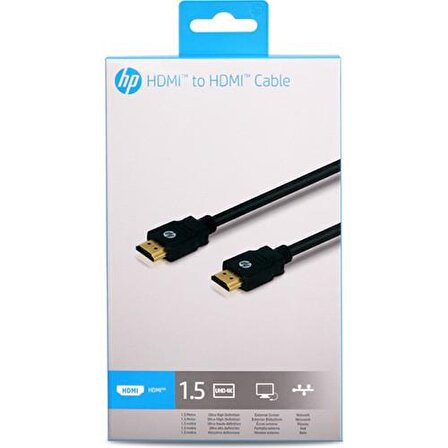 HP HDMI to HDMI KABLO 1.5m HP001SBBLK1.5EU