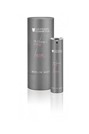 Janssen Cosmetics Platinum Care Day Tüm Cilt Tipleri İçin Su Bazlı Yağsız Nemlendirici Yüz Bakım Kremi 50 ml