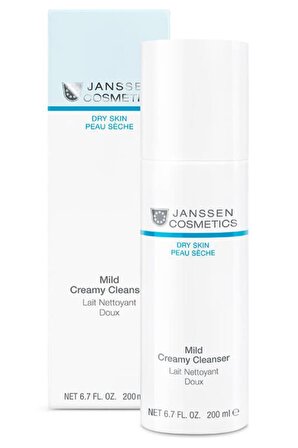 Janssen Cosmetics Kuru Cilt için Temizleyici Yüz Temizleme Sütü 200 ml 