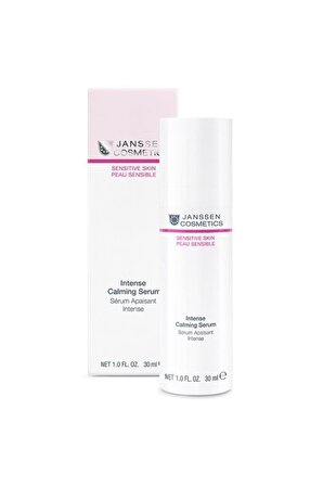 Janssen Cosmetics Intense Calming Hassas Ciltler İçin Su Bazlı Yağsız Nemlendirici Yüz Bakım Serumu 30 ml