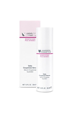 Janssen Cosmetics Sensitive Skin Couperose Hassas Ciltler İçin Su Bazlı Yağsız Nemlendirici Yüz Bakım Serumu 30 ml