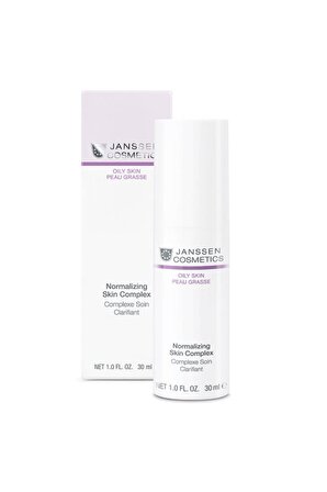 Janssen Cosmetics Normalizing Skin Complex Yağlı Ciltler İçin Su Bazlı Yağsız Nemlendirici Yüz Bakım Kremi 30 ml