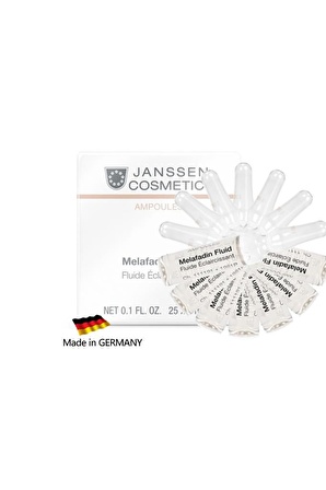 Janssen Cosmetics Melafadin Fluide Tüm Cilt Tipleri İçin Su Bazlı Yağsız Nemlendirici Yüz Bakım Serumu 14 ml