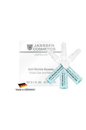 Janssen Cosmetics Anti-Wrinkle Yaşlanma Karşıtı Hyalüronik Asit 30 Yaş + Gece-Gündüz Yüz ve Boyun Ampul 3x2 ml 
