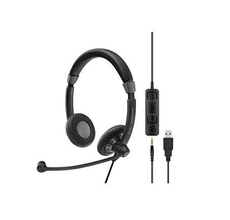 Sennheiser SC 75 USB MS Duo Kulak Üstü Kulaklık