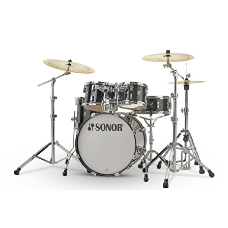 Sonor AQ2 Studio Akustik Davul (Trans Black)