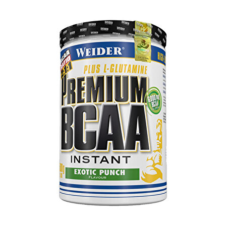 Weider Premium BCAA Powder 500 Gr - TROPİKAL MEYVE