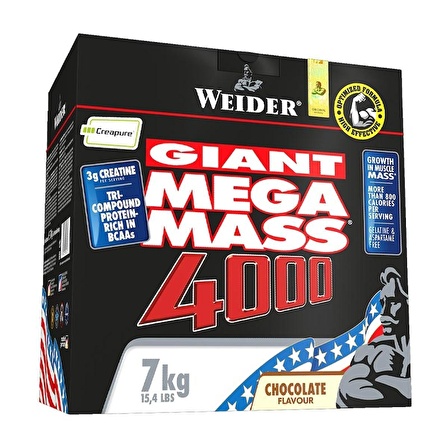 Weider Mega Mass 4000 7000 Gr Çikolata Aromalı