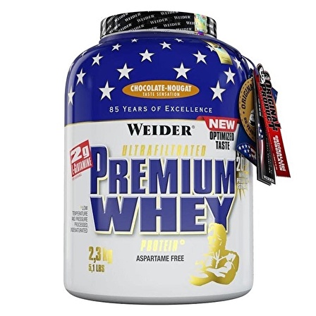 Weider Premium Whey Protein Tozu 2300 Gr - VANİLYA-ÇİLEK