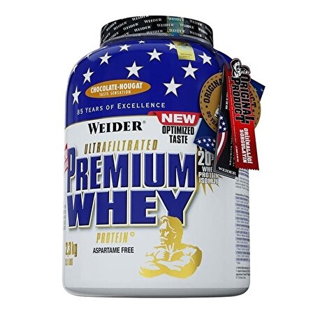 Weider Premium Whey Protein Tozu 2300 Gr - VANİLYA-ÇİLEK
