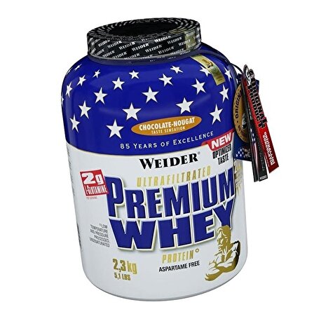 Weider Premium Whey Protein Tozu 2300 Gr - VANİLYA-ÇİLEK