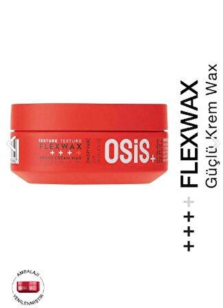 OsisFlexwax Ultra Güçlü Doku Veren Krem Wax 85ml