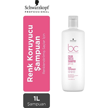 Bonacure Bc Bonacure Freeze Boyalı Saçlar İçin Renk Koruyucu Şampuan 1000 ml