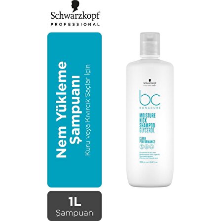 Bonacure Bc Bonacure Normal Saçlar İçin Nemlendirici Şampuan 1000 ml