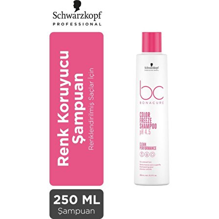 Bonacure Bc Bonacure Freeze Boyalı Saçlar İçin Renk Koruyucu Şampuan 250 ml