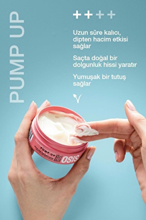 OSiS+ Pump Up Orta Tutuşlu Çok Amaçlı Hacim Waxı 85ml