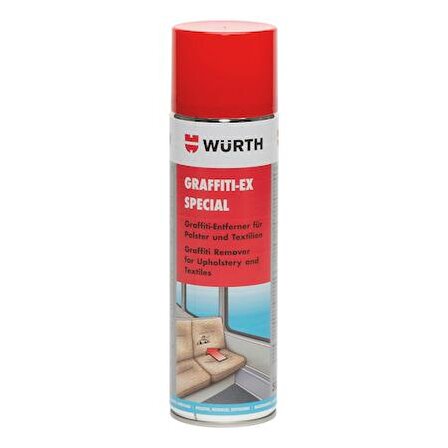 WÜRTH GRAFFITI-EX SPECIAL(Würth Döşeme-Tekstil Leke Çıkarıcı)500ML