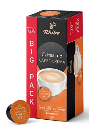 Tchibo Cafissimo Caffè Crema Rich Aroma 30 Adet Kapsül Kahve
