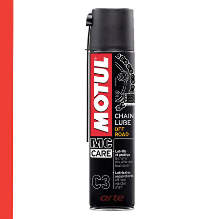 Motul C3 Off-Road Zincir Yağı  400 ml C3 CHAIN LUBE OFF ROAD