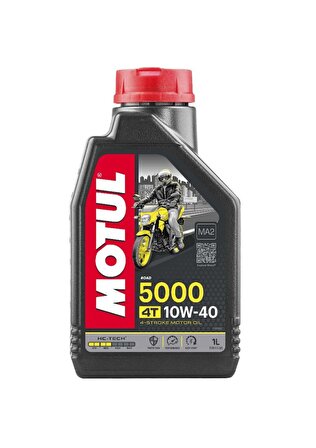Motul 5000 10W-40 4T 1L Motosiklet Motor Yağı Güncel Ürün 1 Adet