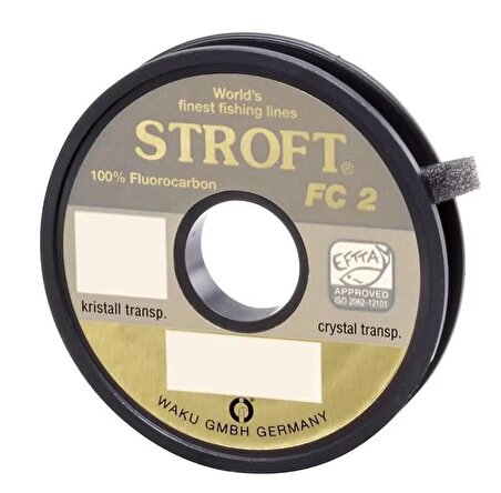 STROFT FC2 50 METRE %100 FLUOROCARBON - 0.20MM