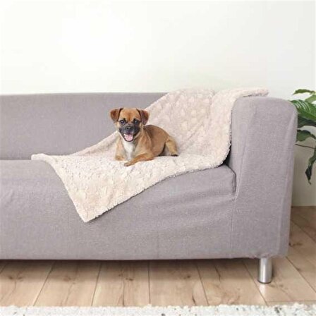 Trixie 150x100 Battaniye Bej Köpek Yatağı