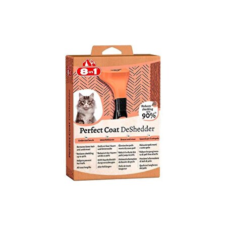 8in1 Perfect Coat DeShedder Furminator Tüy Toplayıcı Kedi Tarağı