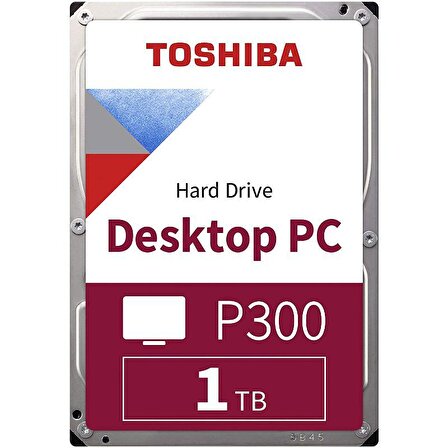 Toshiba P300 3.5 inç 1 TB 7200 RPM Sata 3.0 Harddisk 