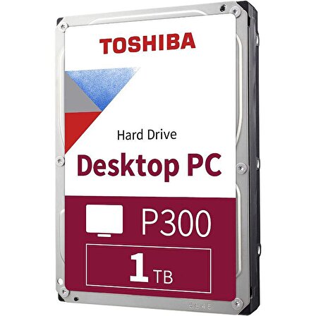 Toshiba P300 3.5 inç 1 TB 7200 RPM Sata 3.0 Harddisk 