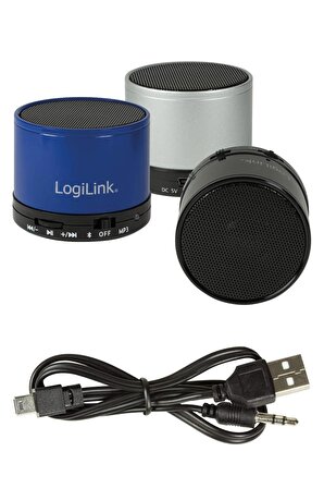 Logilink SP0051 Speaker Bluetooth Micro SD BLUE