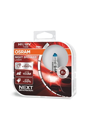 Night Breaker Laser H1 Ampul 64150nl - %150 Daha Fazla Işık