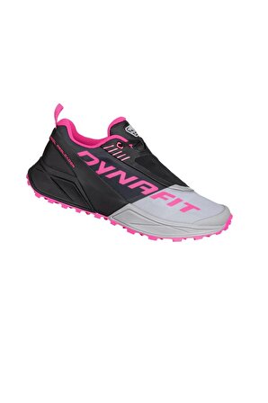 Dynafit Kadın Ultra 100 Koşu Ayakkabısı Siyah/Pembe